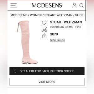 STUART WEITZMAN Pink Boots RARE